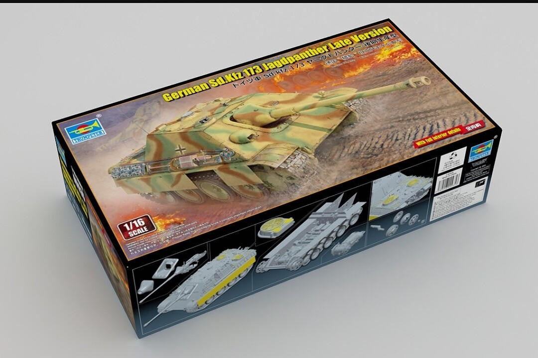 Trumpeter 1/16 Jagdpanther Late w/Interior 935